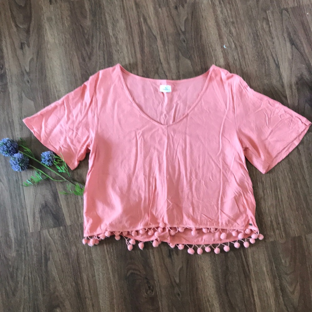 O’neill Pom Pom Crop Top - Picture 2 of 6